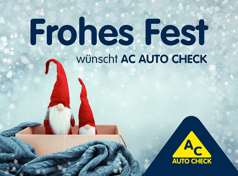Weihnachtsurlaub bei der AUTO CHECK Mayer & Köhler GbR Bild zum Weihnachtsurlaub bei der AUTO CHECK Mayer & Köhler GbR